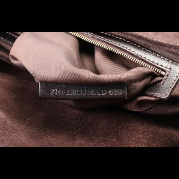 Authentic Fendi Chef Large Tote bag Suede Brown - Picture 6 of 7